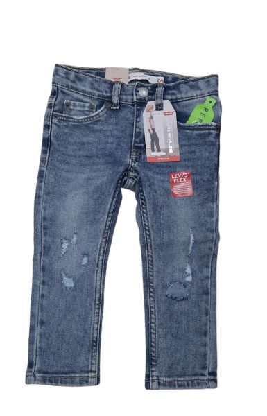 JEANS BAMBINO LEVI'S MODELLO SKINNY LAVAGGIO MEDIO SCURO
67,6% COTONE 28,4% POLIESTERE 3,2% VISCOSA 0,8 ELASTANO MODELLO 8E6728