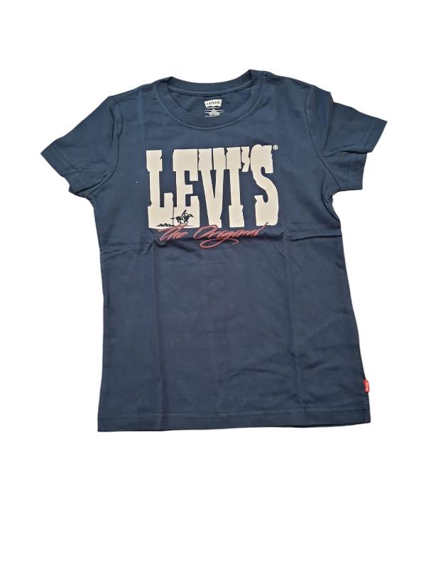 NEW COLLECTION
T-SHIRT RAGAZZO LEVI'S MEZZA MANICA GIROCOLLO BLU NAVY
9EL444