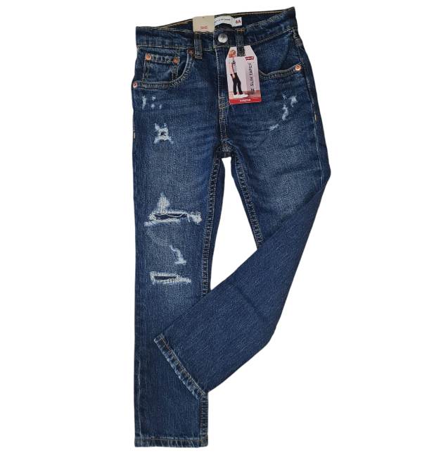 NEW COLLECTION
JEANS BAMBINO LEVI'S SKINNY LAVAGGIO SCURO CON STRAPPI 8EL207