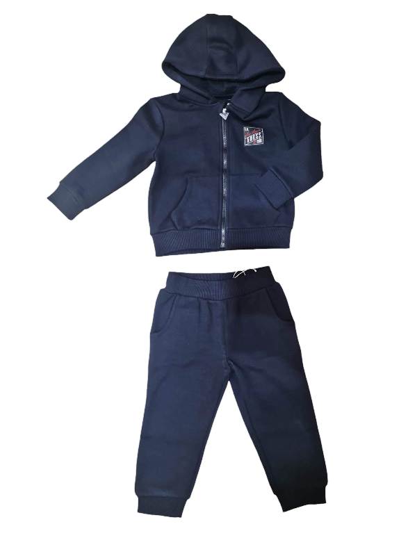 NEW COLLECTION
TUTA GUESS BAMBINO BLU CON ZIP E CAPPUCCIO
N4BG11KCM0