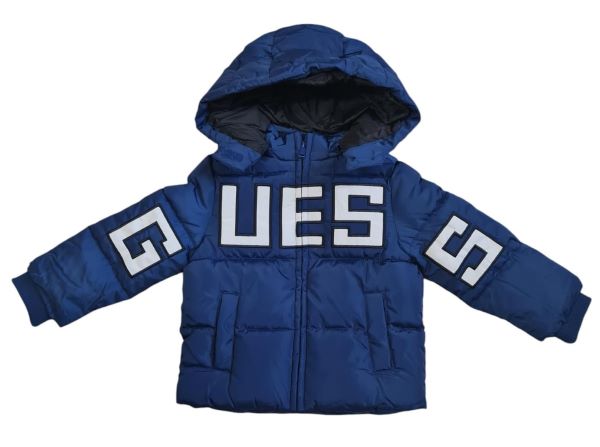 NEW COLLECTION
GIUBBOTTO GUESS NEONATO BLU ROYAL LOGATO
N4BL04WB240