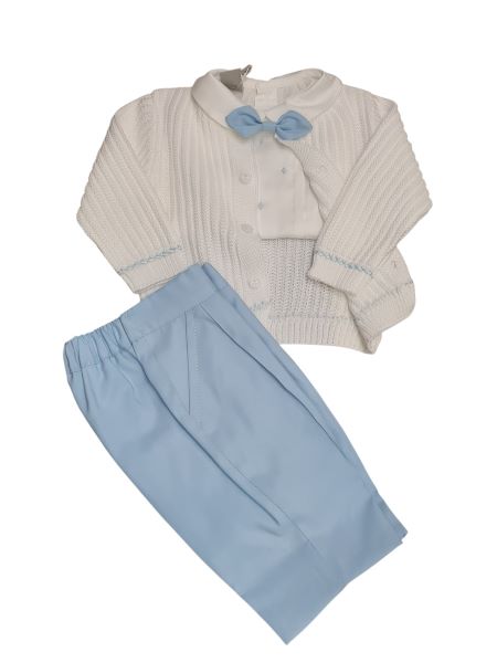 COMPLETO ER41460S/M CERIMONIA NEONATO MARLù