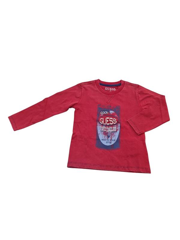 NEW COLLECTION
T-SHIRT MANICA LUNGA GUESS BAMBINO ROSSA
N5YI18K8HM0