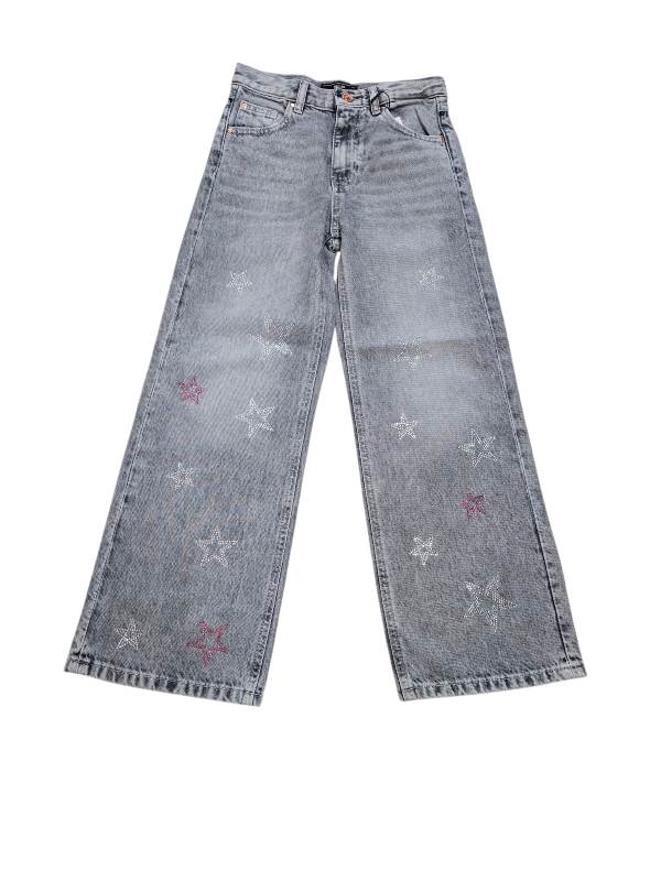 NEW COLLECTION
JEANS RAGAZZA GUESS GREY MODELLO A PALAZZO W/STARS
J5YA00D5NJ0