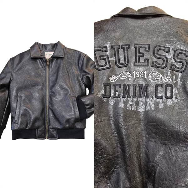 NEW COLLECTION
GIUBBOTTO GUESS BAMBINO PU LEATHER PADDED LSJACKET NERO
N5YL03W0100