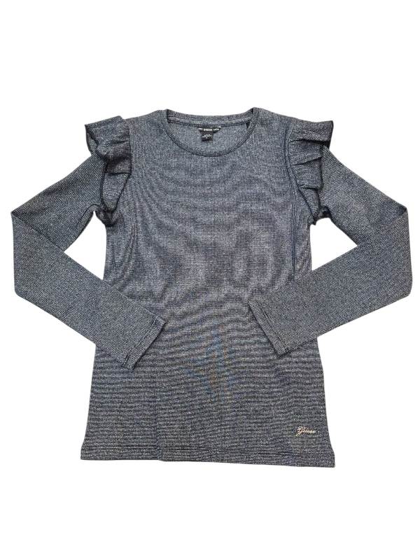 NEW COLLECTION
T-SHIRT GUESS RAGAZZA RIB LUREX
GIROCOLLO NERA
J5BI34K0670