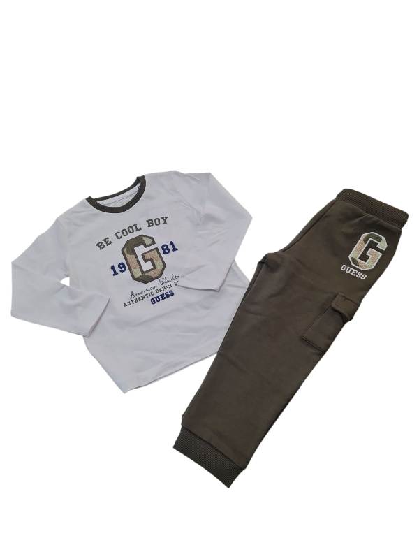 NEW COLLECTION
COORDINATO GUESS BAMBINO CARGO JOGGER
N5YG06K8HM4