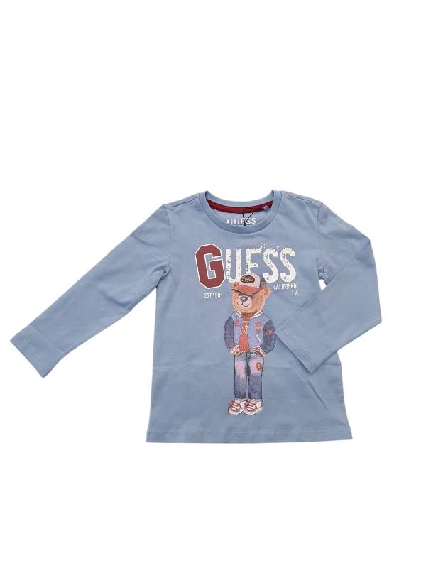 NEW COLLECTION
T-SHIRT MANICA LUNGA GUESS BAMBINO TEDDY COLLEGE
N5YI23K8HM4