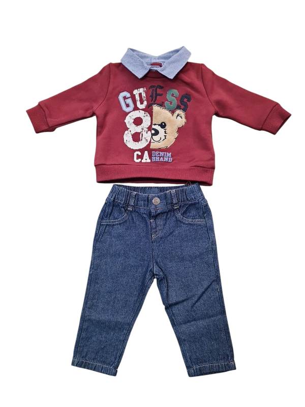 NEW COLLECTION
COORDINATO GUESS NEONATO SWEATSHIRT
I5YG13KAX74