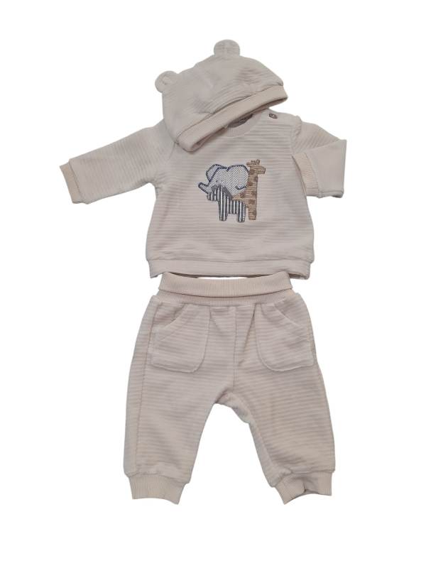 NEW COLLECTION
COORDINATO NEONATO MAYORAL PANNA CON FANTASIA SAVANA
2624