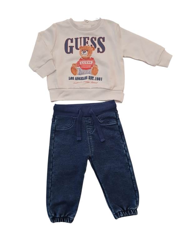 NEW COLLECTION
COORDINATO GUESS NEONATO TEDDY DENIM
I5BG01KAD74