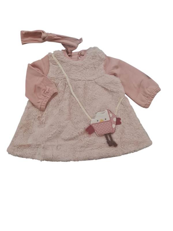 NEW COLLECTION
ABITO MAYORAL NEONATA PELLICCIA PINK
2823