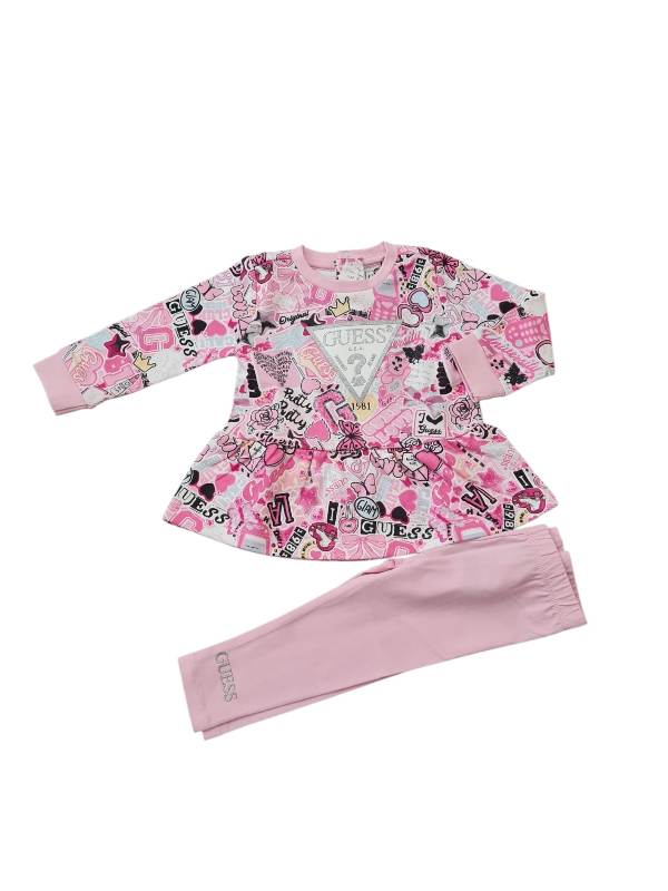 NEW COLLECTION
COORDINATO GUESS NEONATA PINK COLLEGE
A5YG01KA6R4
