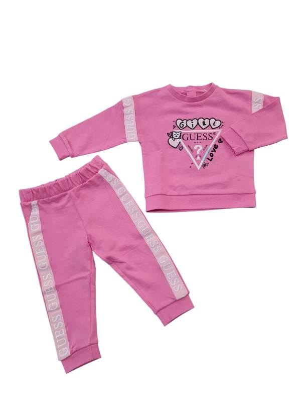 NEW COLLECTION
COORDINATO TUTA GUESS NEONATA JELLY PINK
A5YG03KA6R4