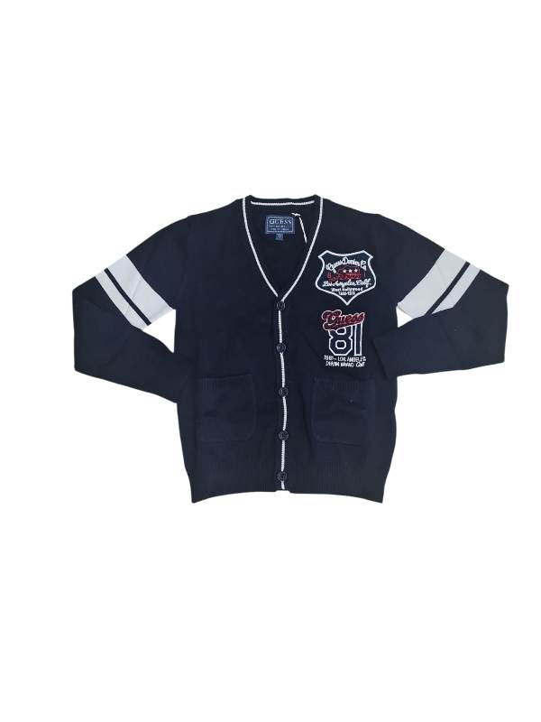 NEW COLLECTION
CARDIGAN GUESS RAGAZZO COLLEGE BLUE
L5YR05Z0140