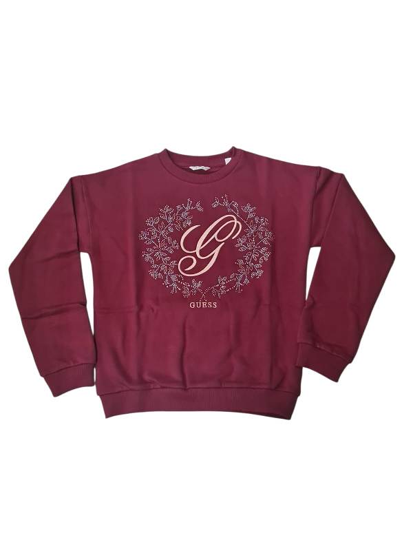 NEW COLLECTION
FELPA GUESS RAGAZZA ROSSA CON STRASS
J5BQ00KAV34