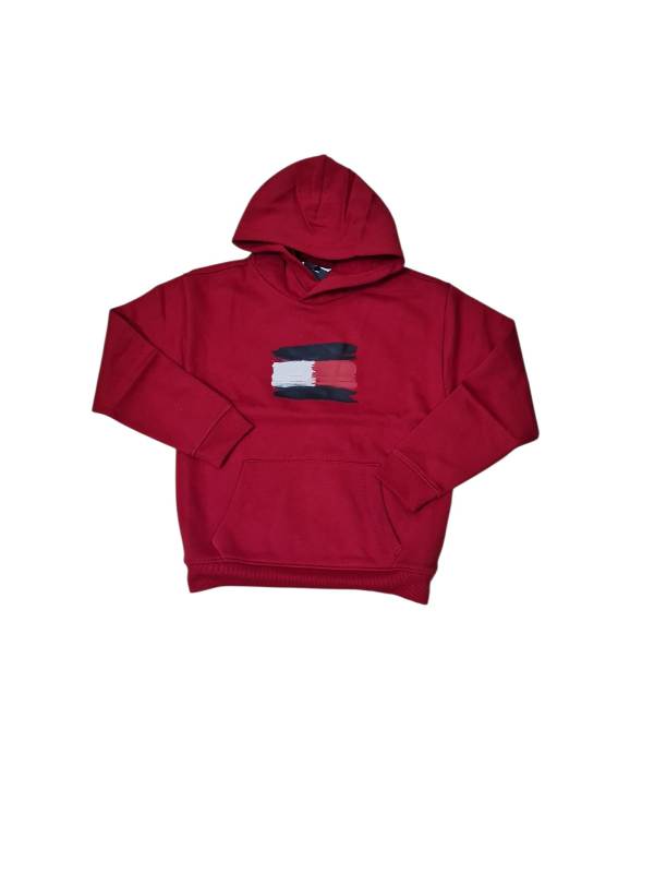 NEW COLLECTION
FELPA CON CAPPUCCIO RAGAZZO TOMMY HILFIGHER RED PASSION
B10112