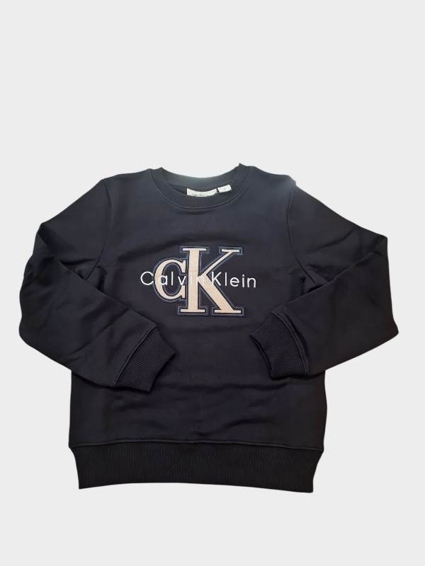 NEW COLLECTION
FELPA GIROCOLLO RICAMATA CALVIN KLEIN NERA RAGAZZA
B02585