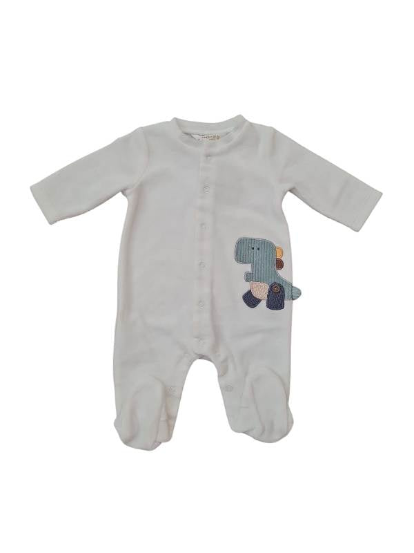 NEW COLLECTION
TUTINA INTERA MAYORAL NEONATO IN CINIGLIA BIANCA CON DINOSAURO
2719