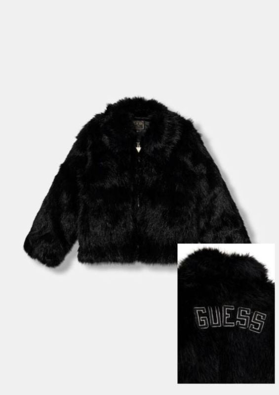 NEW COLLECTION
ECO PELLICCIA FAUX FUR JACKET NERA CON RICAMO SULLA SCHIENA GUESS RAGAZZA
J5BL02WHH10