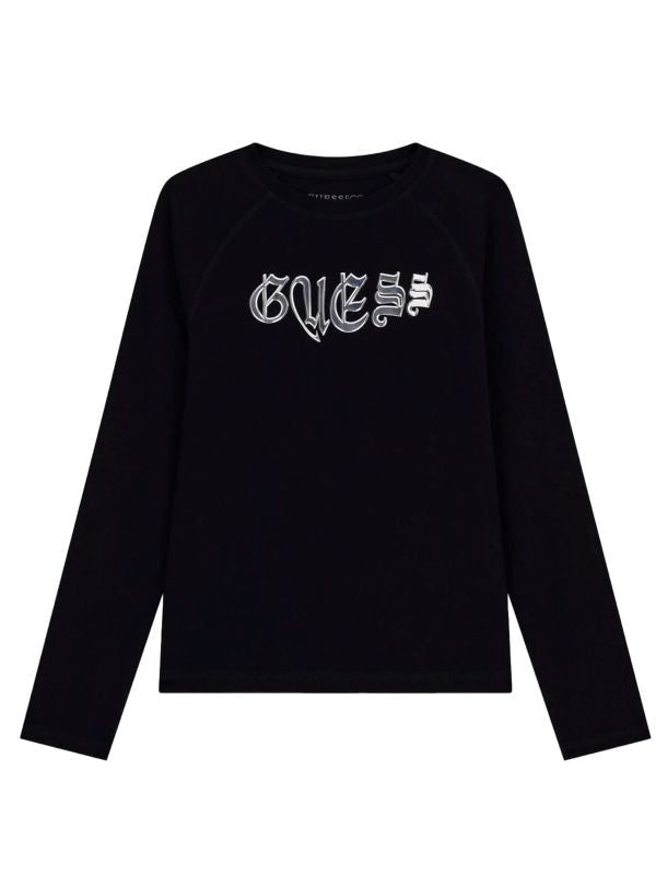 NEW COLLECTION
T-SHIRT GIROCOLLO MANICA LUNGA NERA GUESS RAGAZZA
J5YI13K6YW4