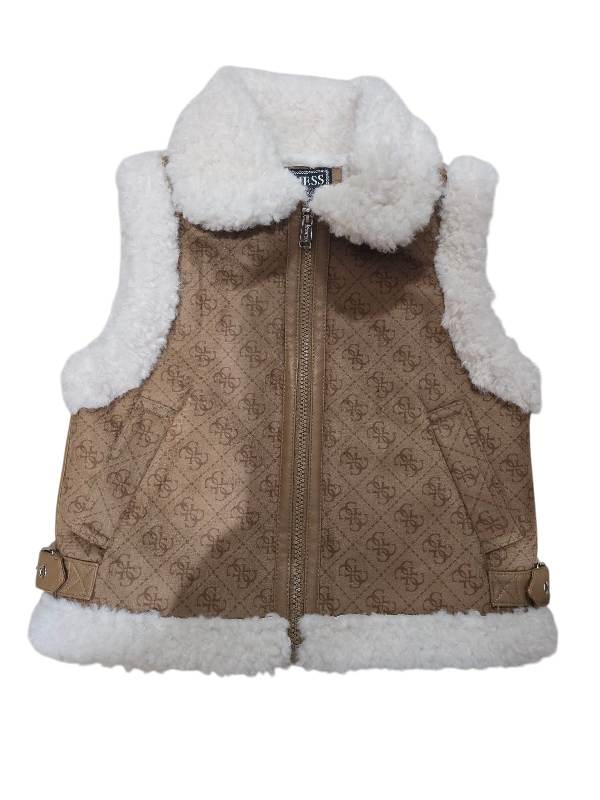 NEW COLLECTION
GIUBBOTTO GILLET IN RENNINO GUESS RAGAZZA CREAM WHITE
J5YN03WHGN0
