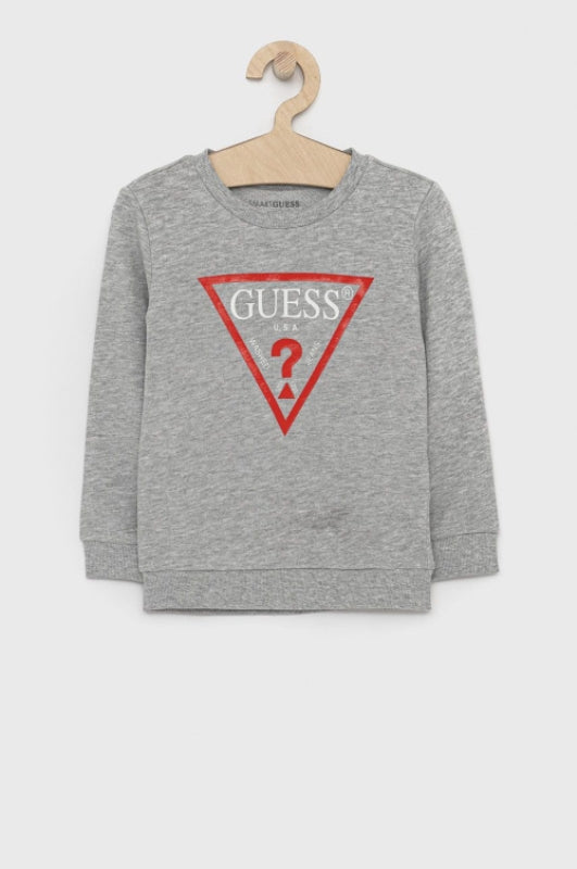 FELPA GUESS UNISEX NEONATO E NEONATA GRIGIA CON LOGO N73Q10KAUG0
100%COTONE
