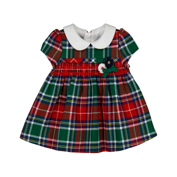 NWE COLLECTION
ABITO MAYORAL NEONATA SCOZZESE VERDE E ROSSO 2864