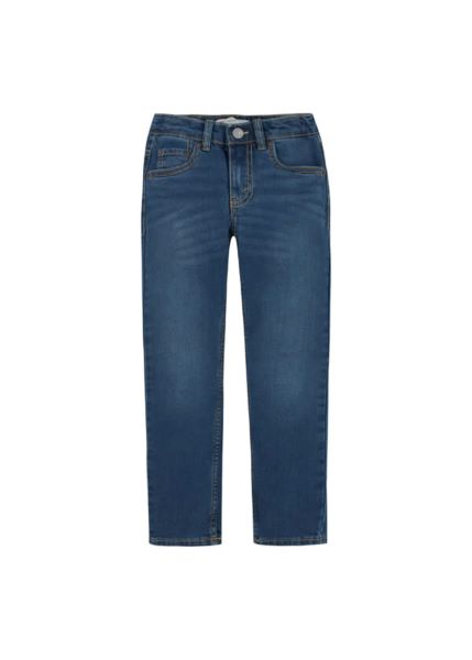 JEANS RAGAZZO  LEVI'S BASICO LAVAGGIO SCURO 73%COTONE 23%POLY 2%VISCOSA 2%ELASTAN MODELLO 9EJ118