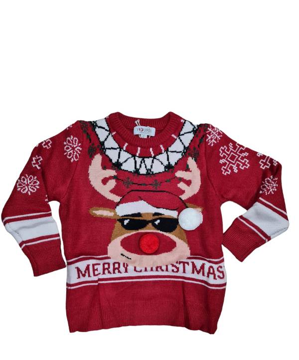 NEW COLLECION
MAGLIONE BAMBINO YOURS CON RENNA ART.Y7501