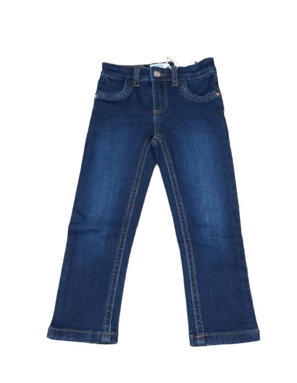NUOVO ARRIVO
JEANS BAMBINA MAYORAL NEL LAVAGGIO DENIM MEDIO SCURO 
527