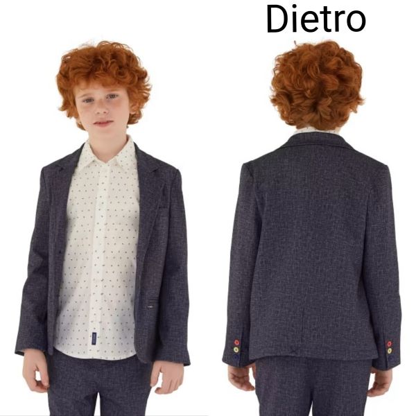 GIACCA GUESS RAGAZZO BLAZER BLU L4RN04KC3H0
65%POLY 31%VISCOSA 4% SPANDEX