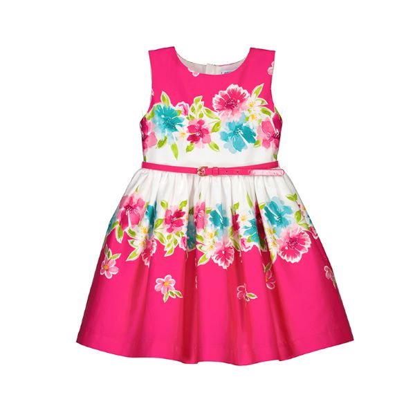 ABITO  MAYORAL BAMBINA FUCSIA E CARTA DA ZUCCARO 3921
80% POLIESTERE 20% COTONE
