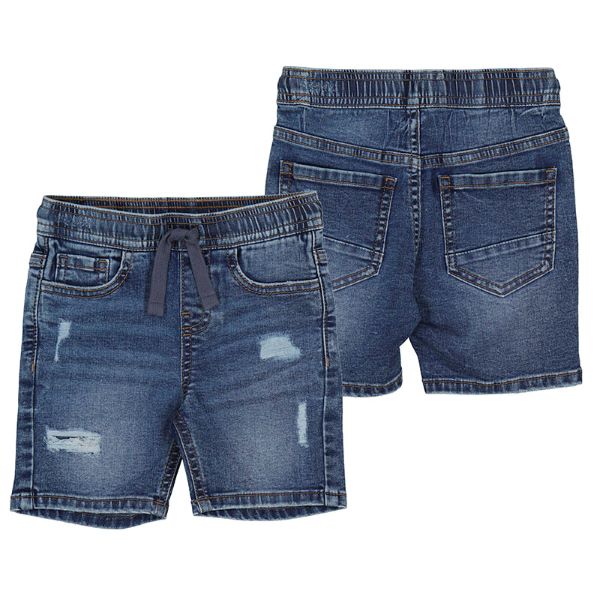 SHORT MAYORAL BAMBINO LAVAGGIO SCURO CON STRAPPI 3278
65% COTONE 30%POLY 3%VISCOSA 2% ELASTAN