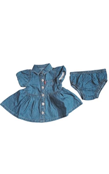 ABITO LEVI'S NEONATA IN 100% COTONE LAVAGGIO JEANS
1EK144