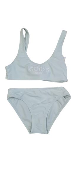 COSTUME GUESS BAMBINA DUE PEZZI VERDE ACQUA J4GZ04KCA60C
80% POLIAMDE20% ELASTANO