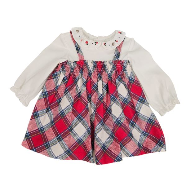 NEW COLLECTION 
ABITO MAYORAL NEONATA SCOZZESE ROUJE 2801