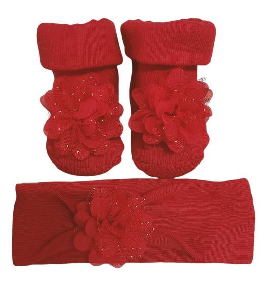 SET FASCIA E CALZINI MAYORAL NEONATA ROSSO 9763
60% COTONE 21% POLIAMUDA 15% POLIESTERE 3% ELASTANO