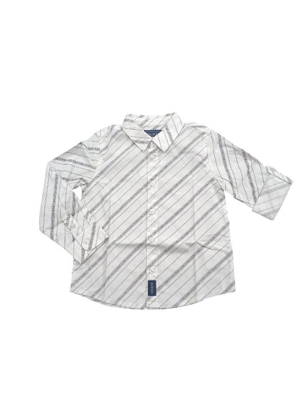 NUOVO ARRIVO
CAMICIA BAMBINO GUESS DETTAGLI LOGO IN BLU NOTTE 
N5RH04WE5W0