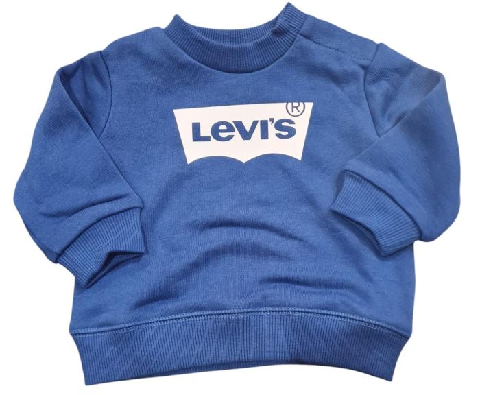 NUOVO ARRIVO
FELPA NEONATO LEVI'S BLU NAVY 
6E9078