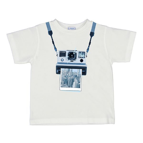 NUOVO ARRIVO
T-SHIRT BAMBINO MAYORAL FANTASIA MACCHINA FOTOGRAFICA
3044