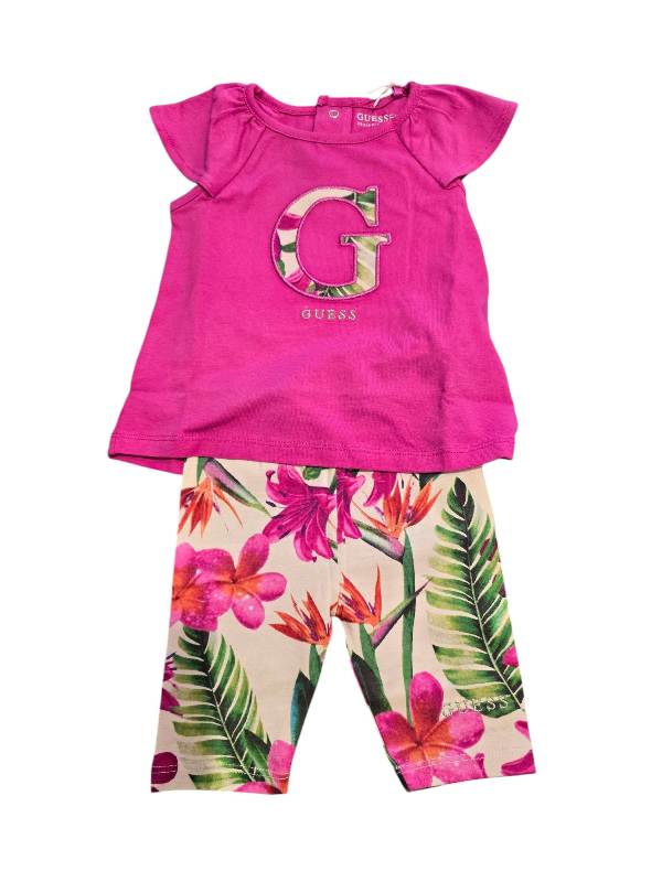 NUOVO ARRIVO
COORDINATO NEONATA GUESS FUCSIA FANTASIA FORESTA
A5GG11K6YW4
