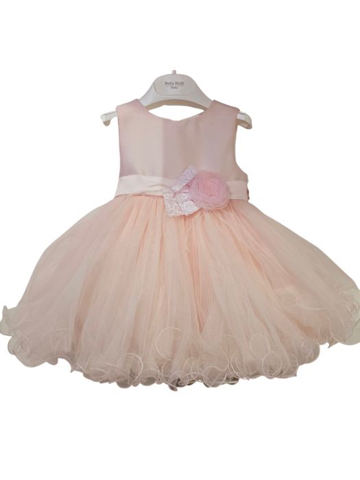 ABITO BATTESIMO NEONATA BELLA BRILLY