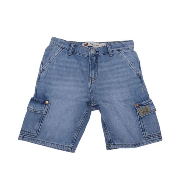 BERMUDA RAGAZZO LEVI'S 98% COTONE 2% ELASTAN MODELLO CARGO 9EM377