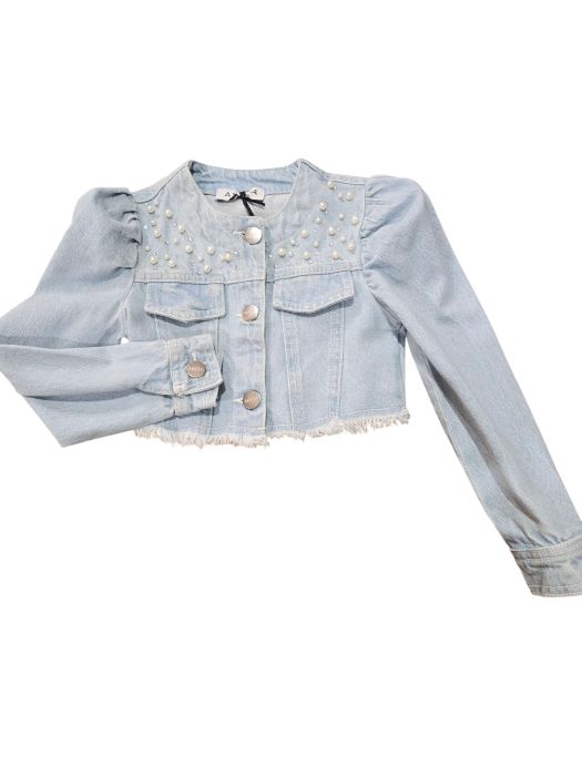 GIUBBINO JEANS BAMBINA  AKYTA