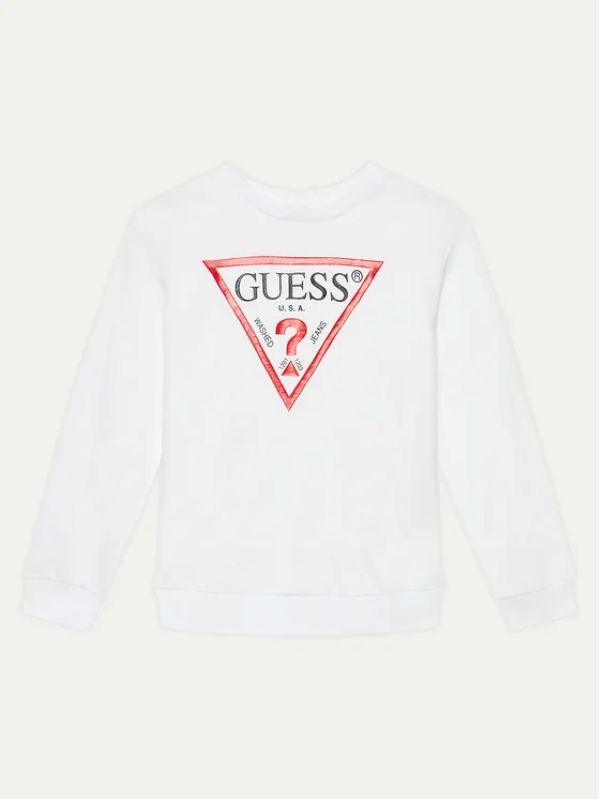 FELPA GUESS UNISEX RAGAZZO E RAGAZZA BASICA NEL COLORE BIANCO 
L73Q09KAUG0
NEW COLLECTION