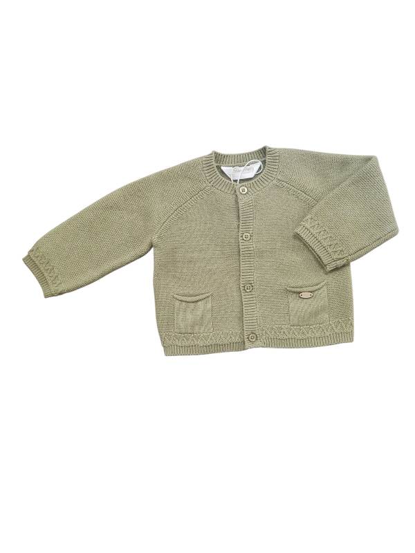 CARDIGAN MAYORAL NEONATA VERDE OLIVA 
2337