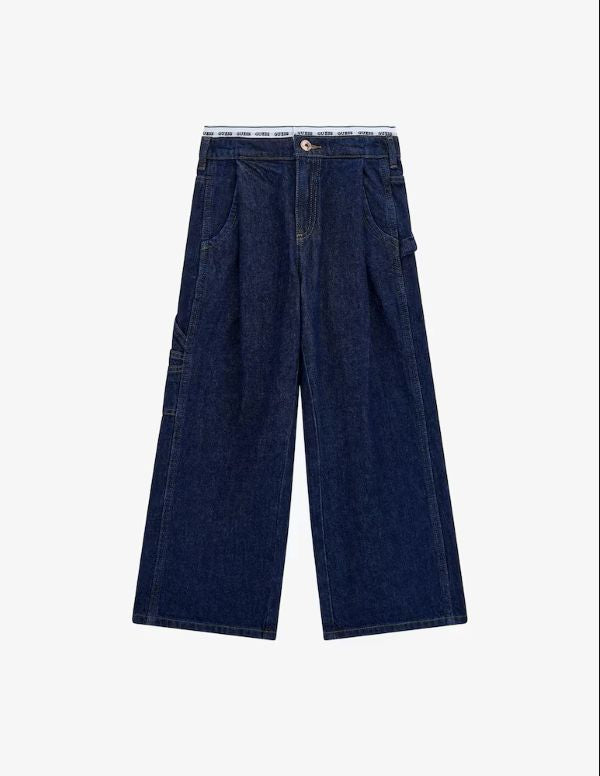 NEW COLLECTION 
RIGID DENIM FASHION FIT LAVAGGIO SCURO GUESS RAGAZZA
J5RA12D45E0