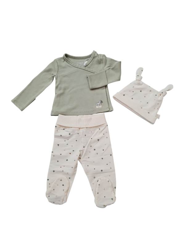 NEW  COLLECTION 
TUTINA SPEZZATA SET MAYORAL NEONATO UNISEX VERDE SALVIA
9980