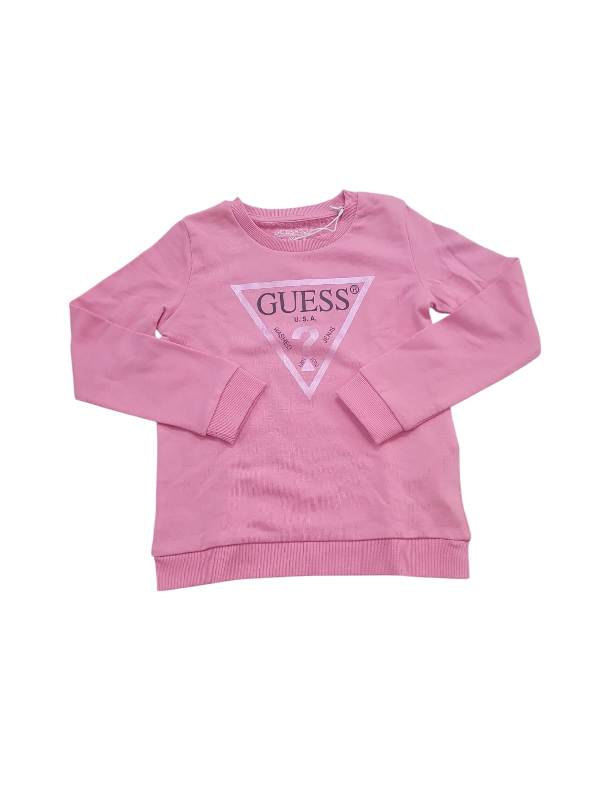 NEW COLLECTION
FELPA GUESS BAMBINA BASIC PINK 
K74Q12KAUG0